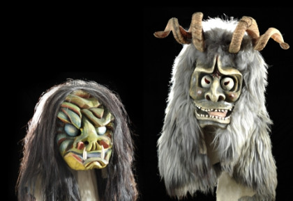 Lötschentaler Masken, spätes 20. Jahrhundert