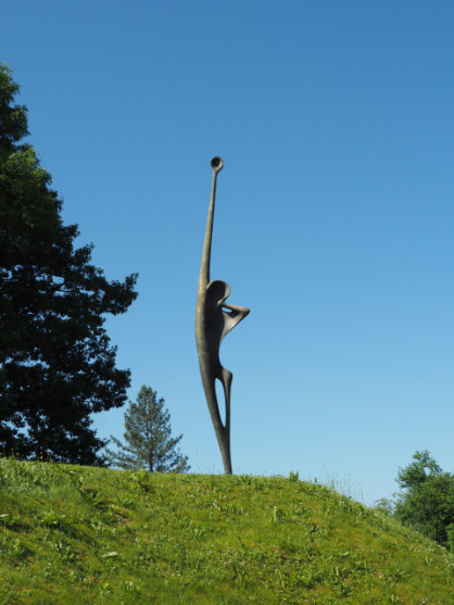 Der Ruf, Skulptur von Erwin Rehmann