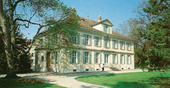 Das Museum im klassizistischen Landhaus. 