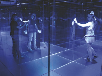 Das einzige Glas-Labyrinth der Schweiz