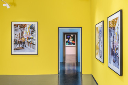 Museo Casa Rusca - interno esposizione Aurelio Amendola 2021