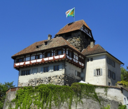 Schloss Frauenfeld, Sitz des Historisches Museums Thurgau. 
