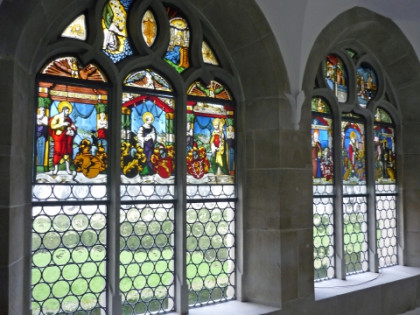 Renaissancescheiben im Kreuzgang Kloster Muri