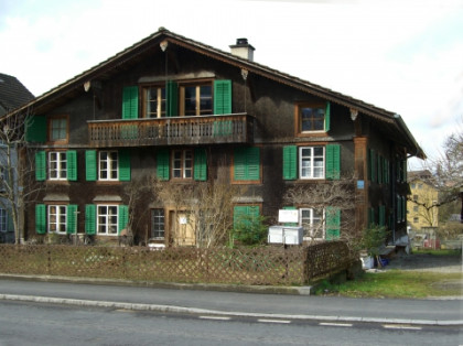Das Museum ist im über 300 jährigen Luzerner Tätschhaus