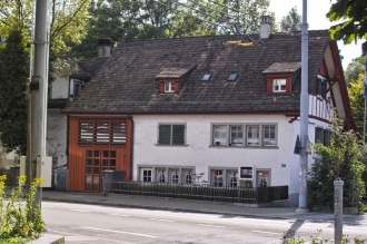 Fassade des Ortsmuseums an der Steinstrasse