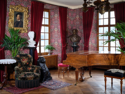Salon in der Richard Wagner Sammlung