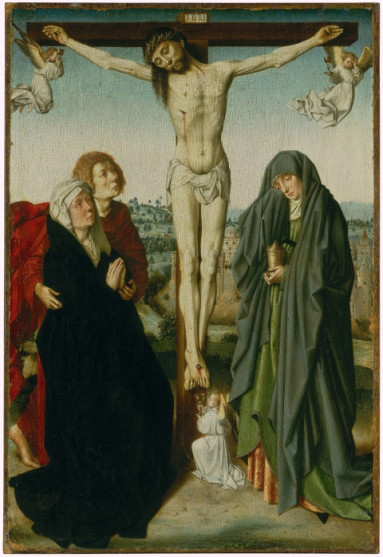 Gerard David, Die Kreuzigung Christi, um 1480-85
