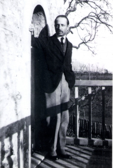 Rilke à Muzot, 1923 (Archives littéraires suisses, ALS, Berne)